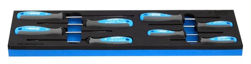 [13.964.ECO.9] UNIOR - SET OF TBI SCREWDRIVERS IN SOS TOOL TRAY