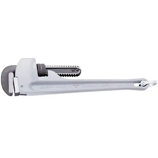 [13.SAFE.492AL.14.330] UNIOR - HEAVY DUTY PIPE WRENCH AL, FOR SAFE WORK AT HEIGHTS