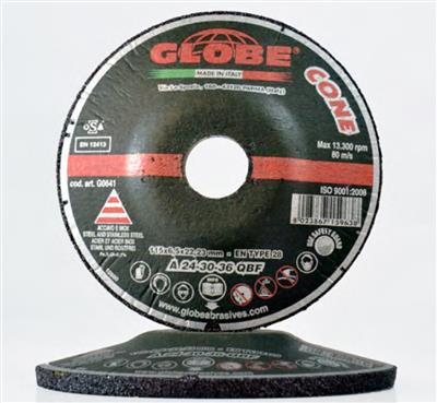 [09.A24.115.65.CON] GLOBE - DISQUE A EBARBER CONE