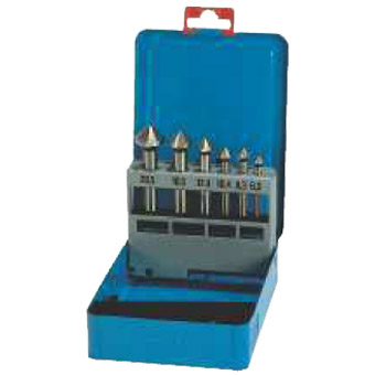 [72.361.003] PROMEGA PLUS - SET KEGELVERZINKER CIL. HSS-CO DIN 335 90° - C