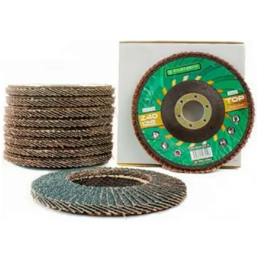 [9191.ZIRKTOP.125.040] EGGENBERG - FLAP DISC ZIRCONIUM TOP