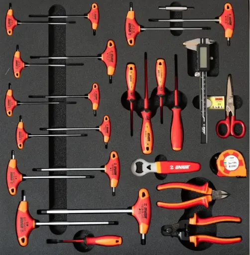[13.BIKE.2600ACSET1.R.N] UNIOR BIKE - SET OF TOOLS IN TRAY 1 FOR 2600A AND 2600C - GENERAL TOOLS