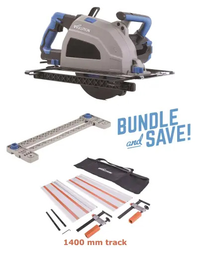 [614.BS.S210.TRA.140] EVOLUTION POWER TOOLS - ENSEMBLE S210CCS + TRACK ADAPTOR + ST1400G2