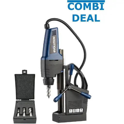 [614.BS.EVO42.KIT3] EVOLUTION POWER TOOLS - COMBO PACK EVOMAG42 + HOLE CUTTER KIT