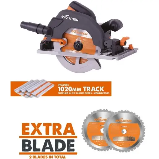 [614.BS.R185CCSX.MUL] EVOLUTION POWER TOOLS - ENSEMBLE R185CCSX+ ET LAME MULTIFONCTIONNELLE