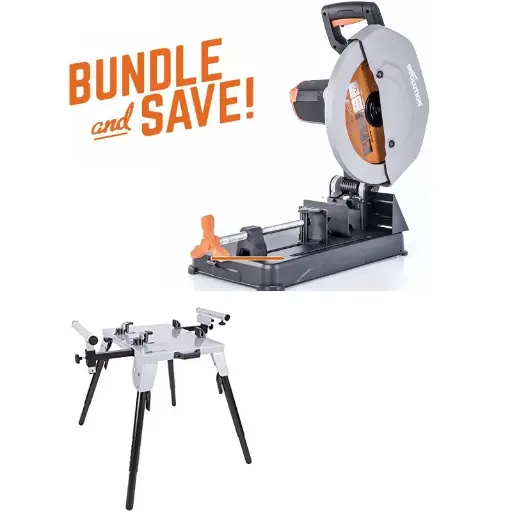[614.BS.R355CPS.CHOP] EVOLUTION POWER TOOLS - COMBO PACK R355CPS + CUTTING STAND
