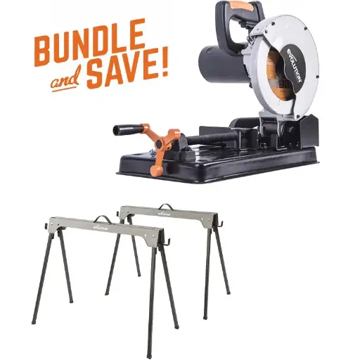 [614.BS.RAGE4.SAWH] EVOLUTION POWER TOOLS - ENSEMBLE RAGE 4 + SAWHORSE