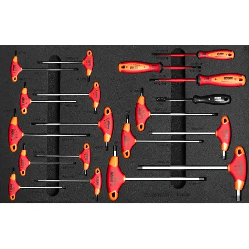 [13.BIKE.1600SOS.27.R] UNIOR BIKE - SET FIETSGEREEDSCHAP IN SOS TOOL TRAY