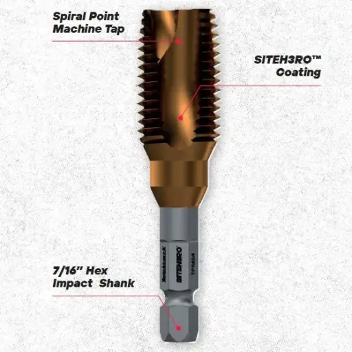 [81.TPM.05.080.B] SITEH3RO M5 X 0.8 METRIC TAP
