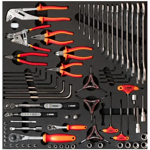 [13.BIKE.2600ACSET4.R.N] UNIOR BIKE - SOS-SET MOMENTSLEUTELS, SLEUTELS EN TANGEN