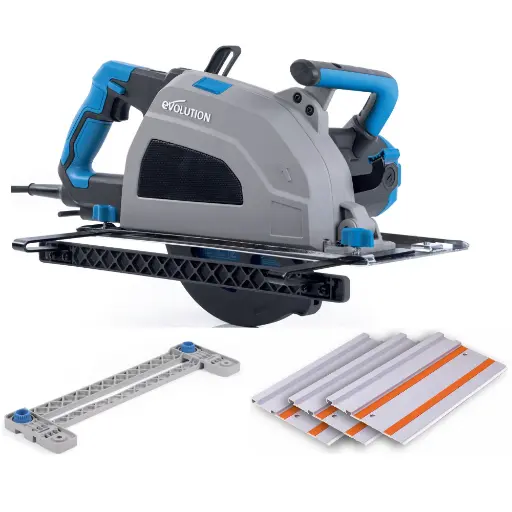 [614.EVOLU.S210CCSX] EVOLUTION POWER TOOLS - SCIE CIRCULAIRE AVEC RAIL S210CCSX