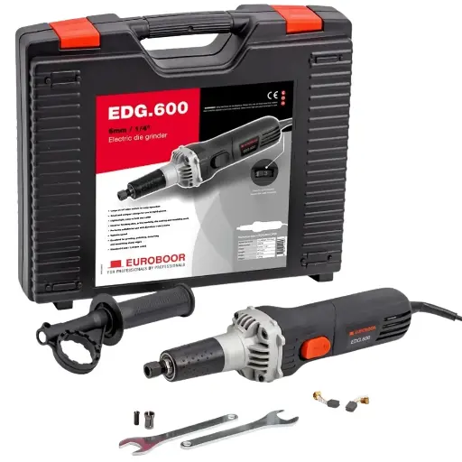 [694.EDG.600.CASE] EUROBOOR - MEULEUSE DROITE ELECTRIQUE EN BOITE