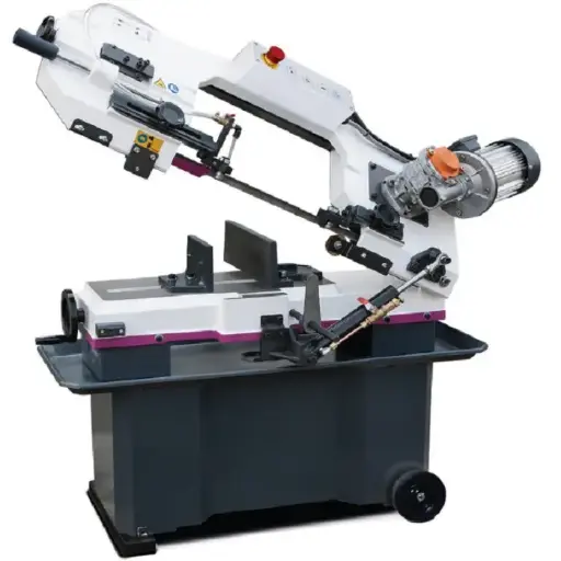 [1002.SD.200.V.230] SCIE A RUBAN MOBILE - ENGRENAGE - 180 MM - 1X230V