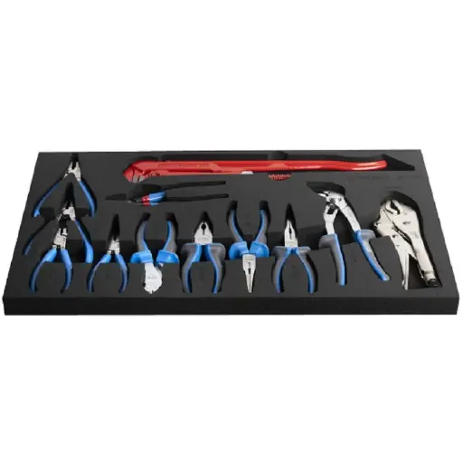[13.964.51A.SOS] UNIOR - SET OF PLIERS IN A TOOL TRAY